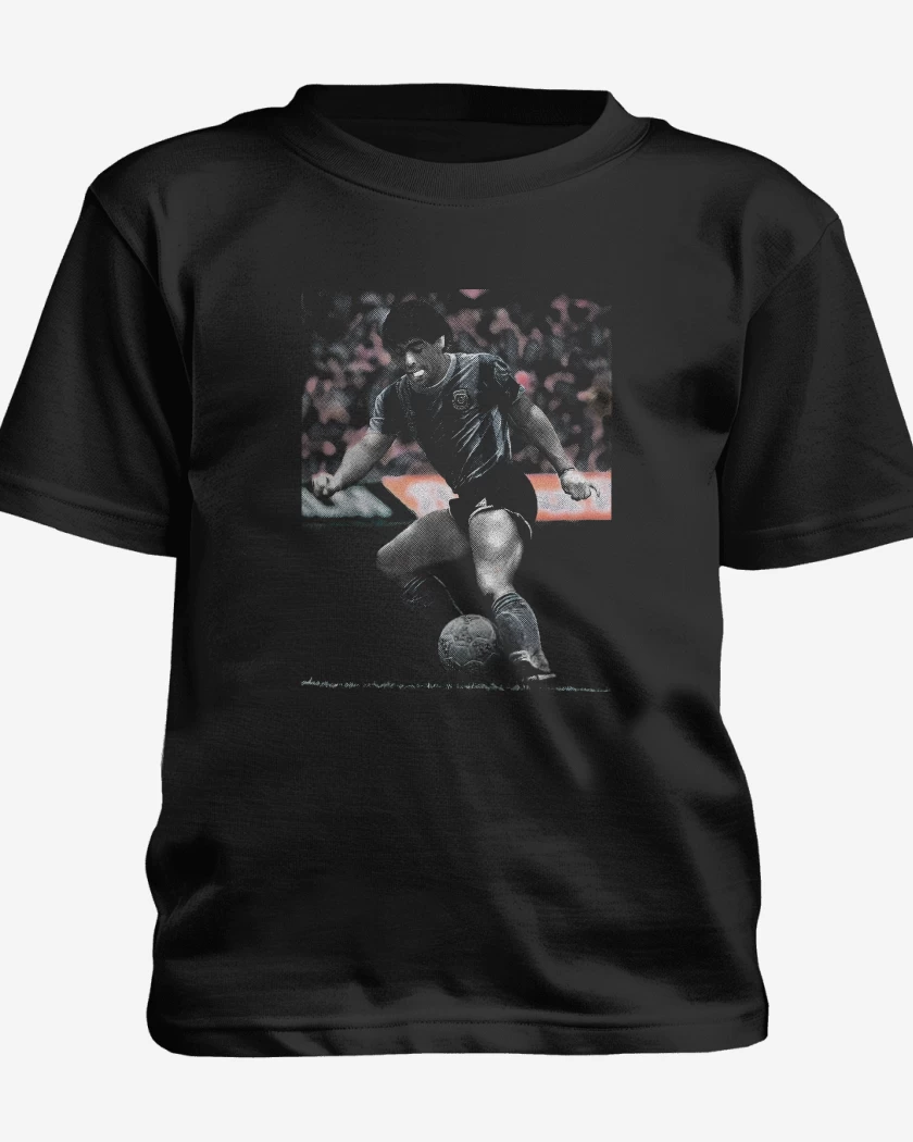 Polera de niño Negro de Maradona Argentina