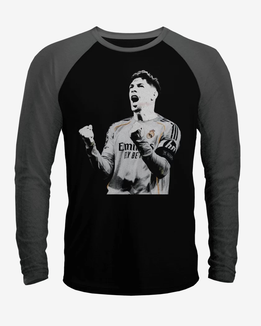 Polera Raglan Federico Valverde Real Madrid 