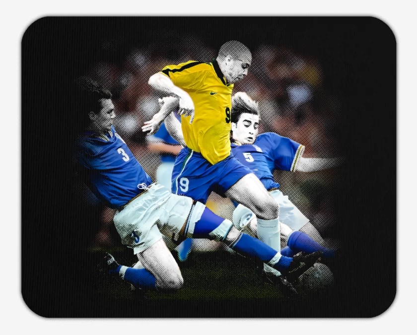 Mousepad Ronaldo vs Maldini y Cannavaro