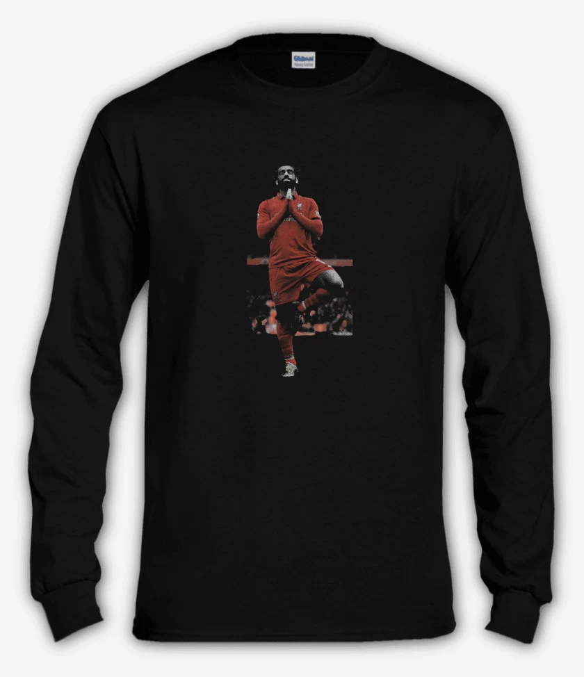Polera manga larga Mohamed Salah Liverpool