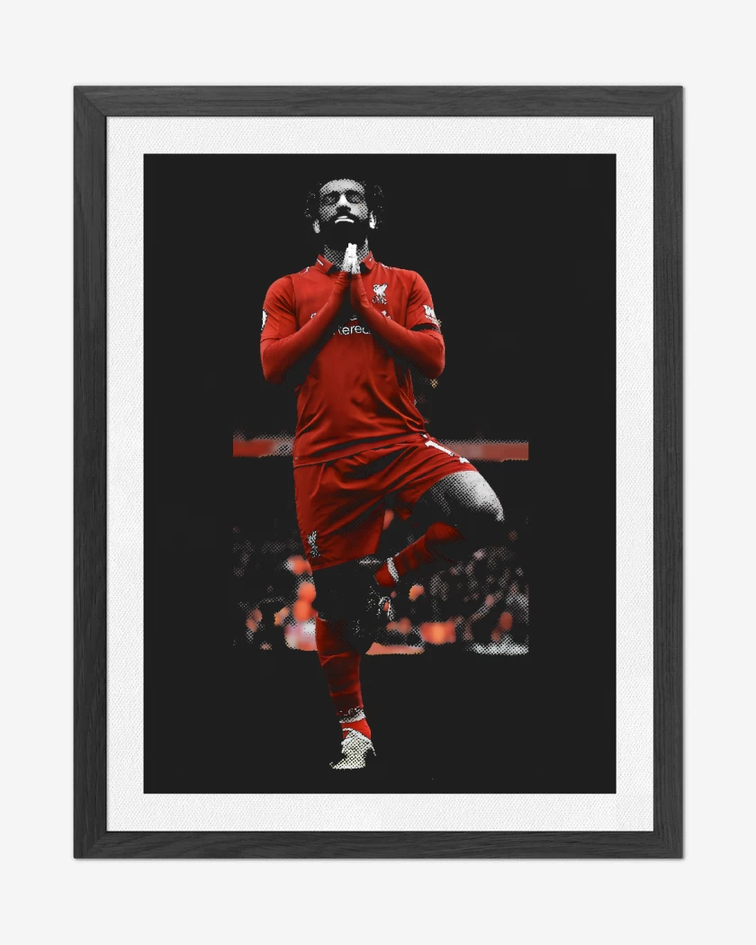 Cuadro decorativo Mohamed Salah Liverpool