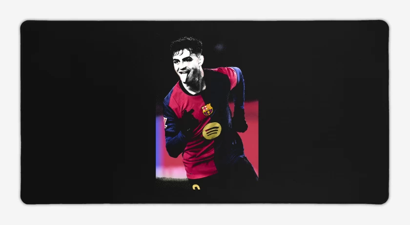 Mouse pad Gamer Pedri Barcelona 