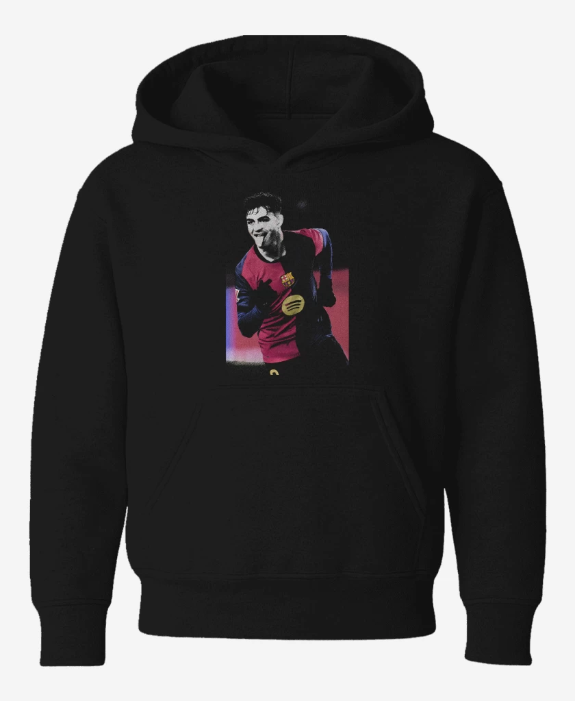 Poleron de niño Negro de Pedri Barcelona 