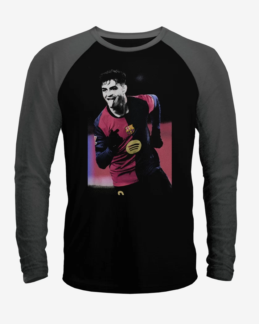 Polera Raglan Pedri Barcelona 