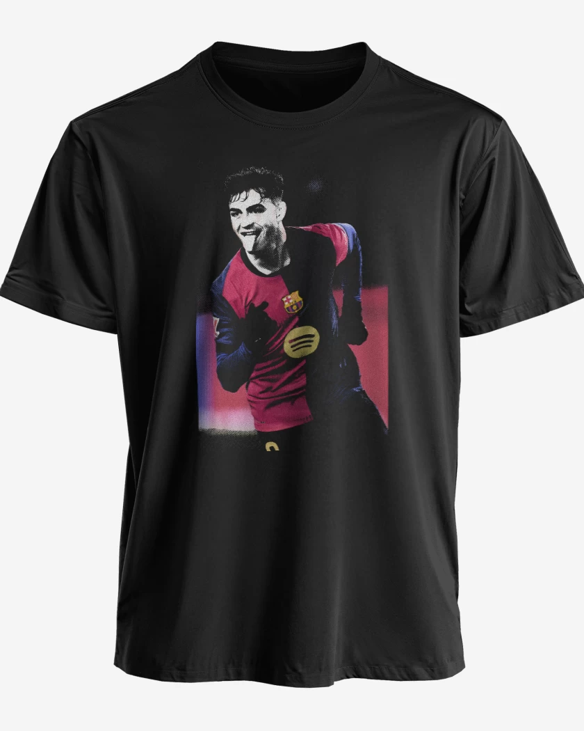 Polera premium Negro de Pedri Barcelona 
