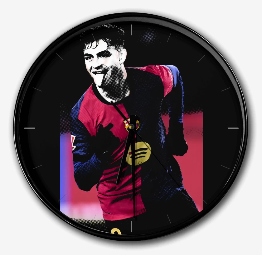 Reloj Negro de Pedri Barcelona 