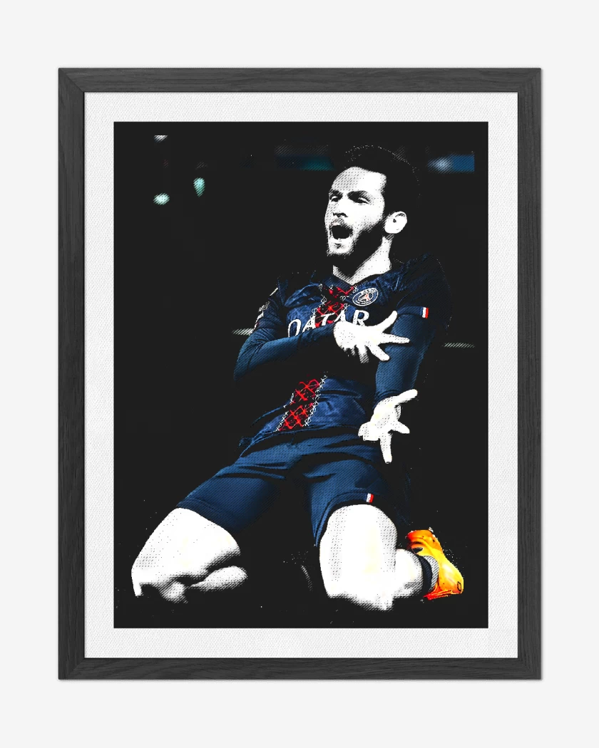 Cuadro decorativo Khvicha Kvaratskhelia PSG
