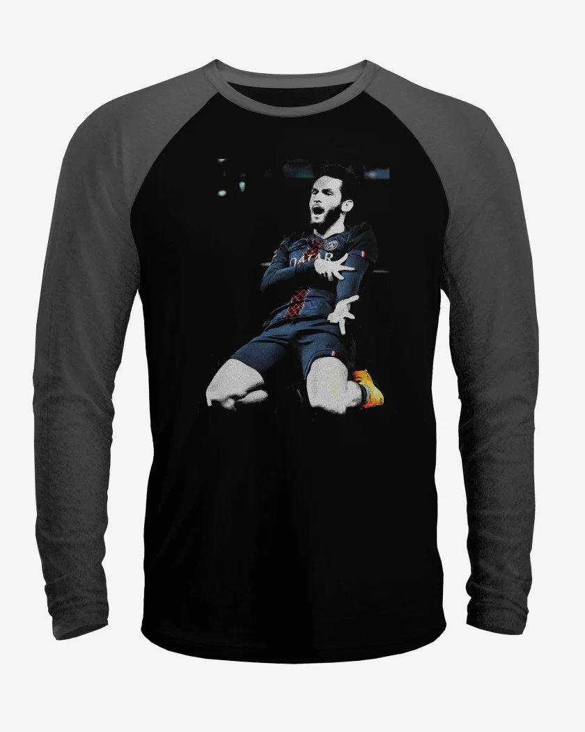Polera Raglan Khvicha Kvaratskhelia PSG