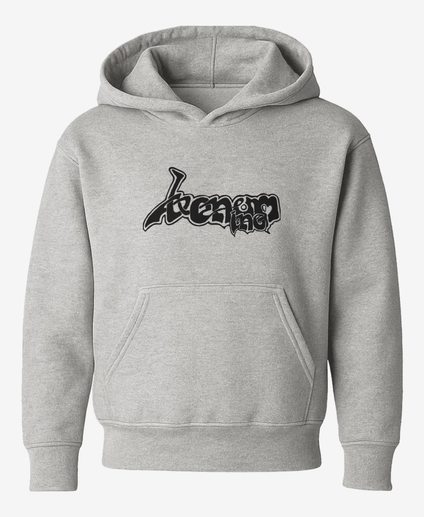 Poleron de niño Gris Melange de Venom Inc