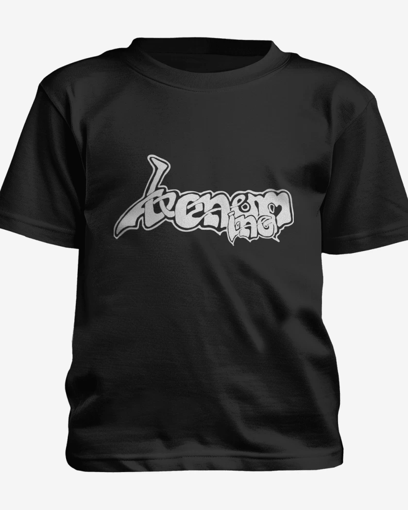 Polera de niño Negro de Venom Inc Logo