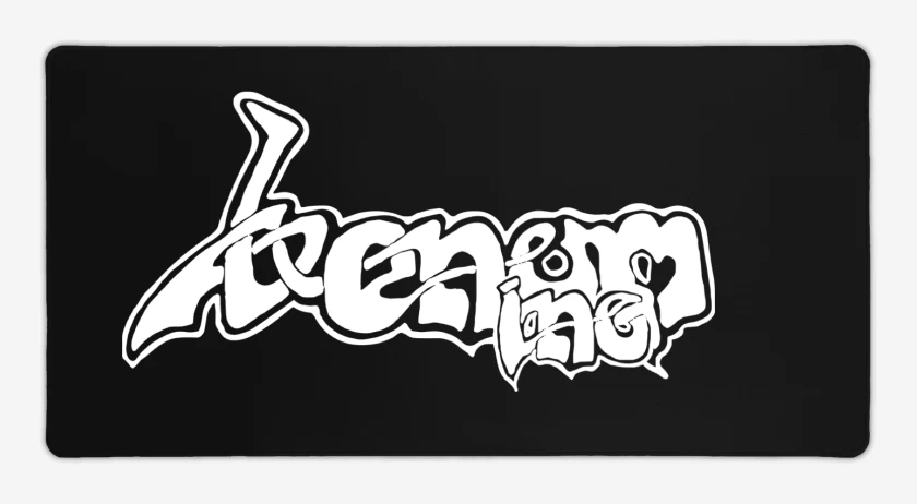 Mouse pad Gamer Negro de Venom Inc Logo