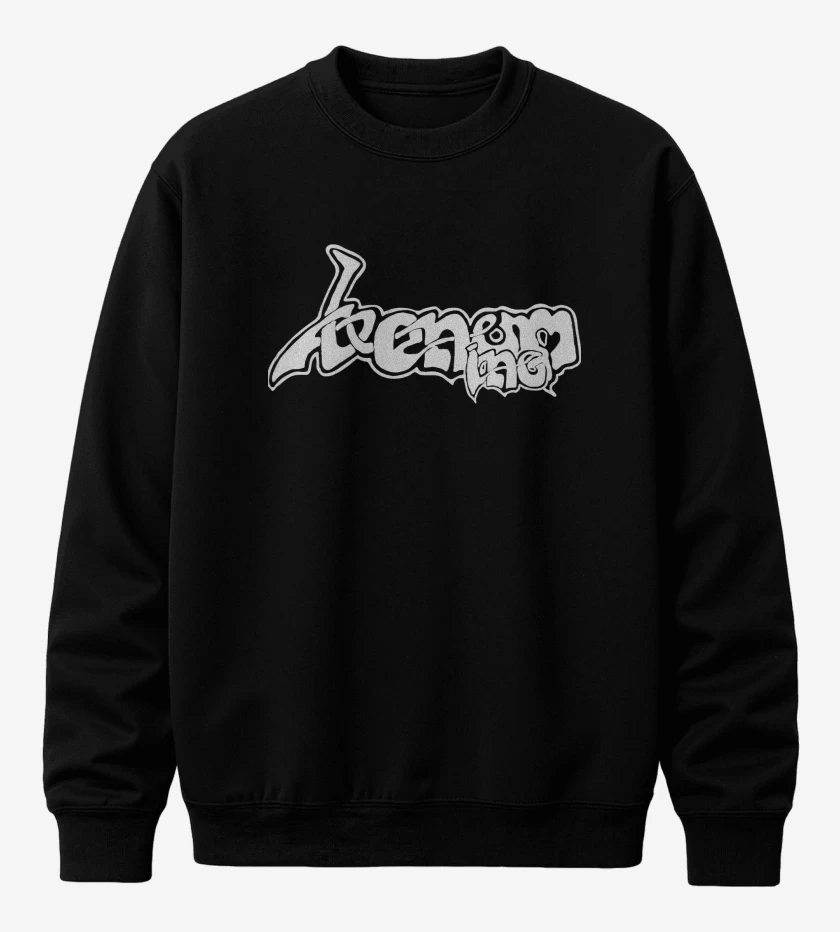 Poleron polo Negro de Venom Inc Logo