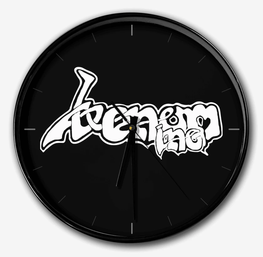 Reloj Negro de Venom Inc Logo
