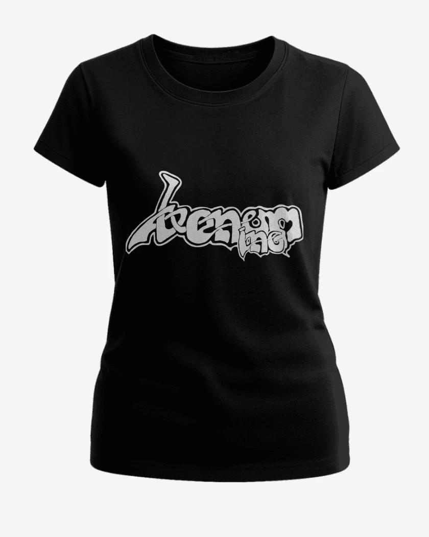 Polera de Mujer Negro de Venom Inc Logo
