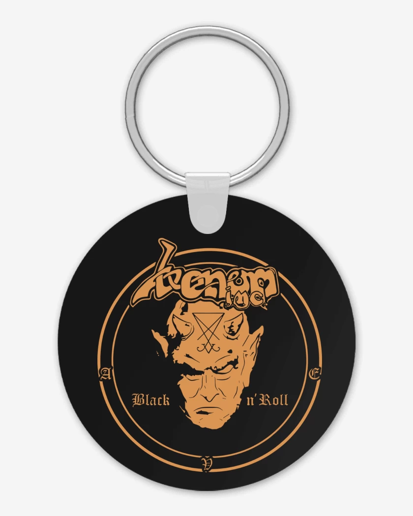 Llavero Venom Inc Black n Roll