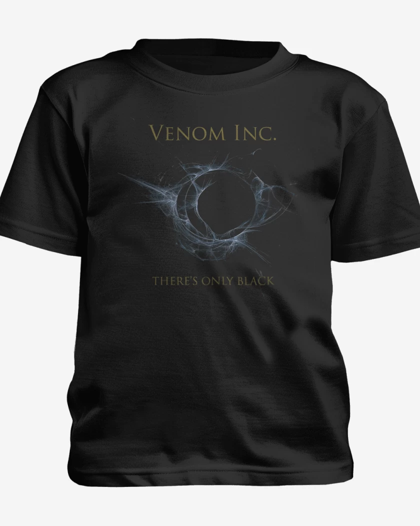 Polera de niño Negro de Venom Inc Theres Only Black
