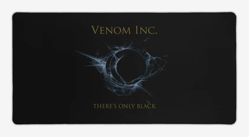 Mouse pad Gamer Venom Inc Theres Only Black