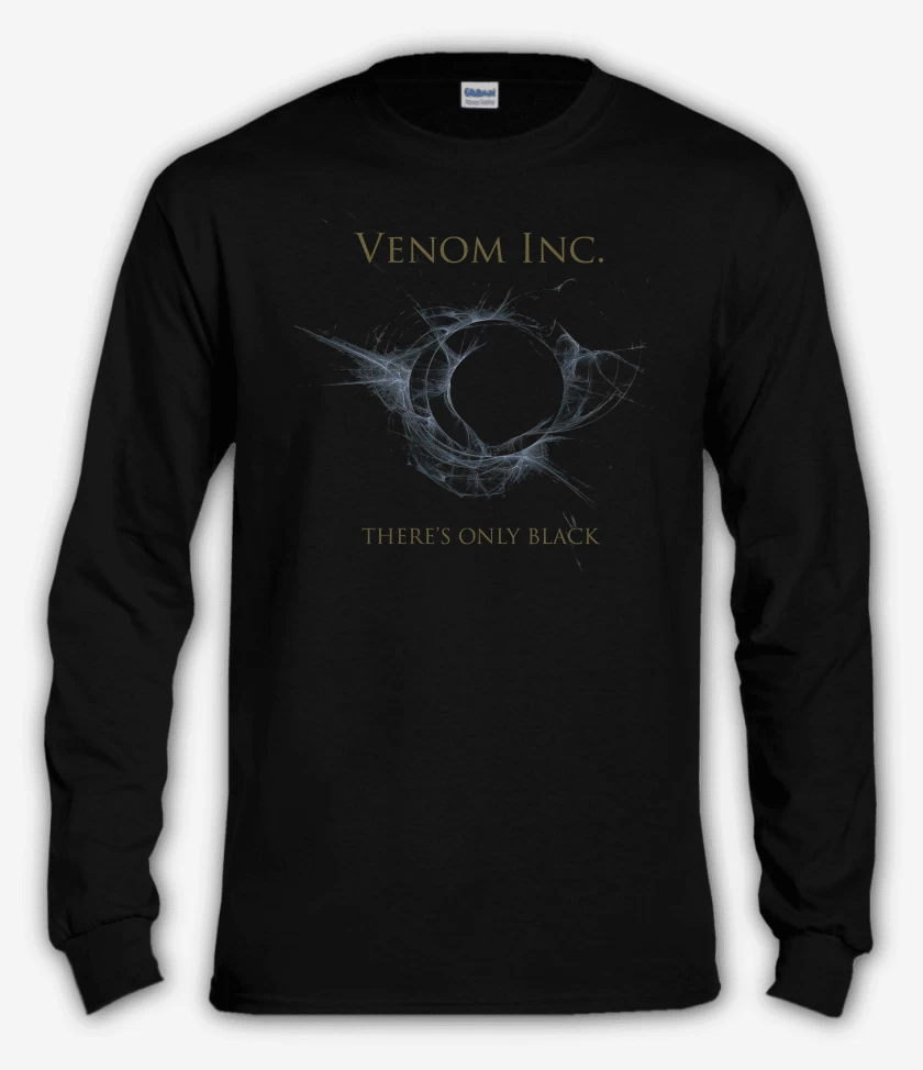 Polera manga larga Negro de Venom Inc Theres Only Black