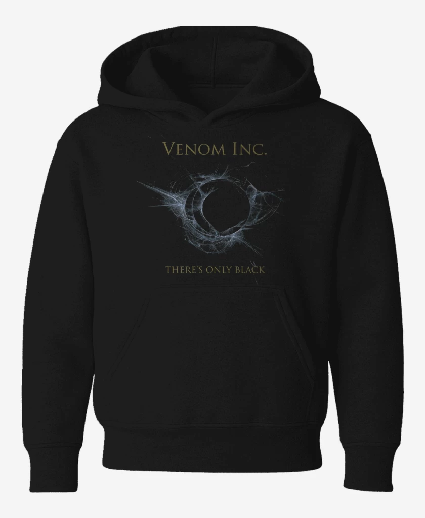 Poleron de niño Negro de Venom Inc Theres Only Black