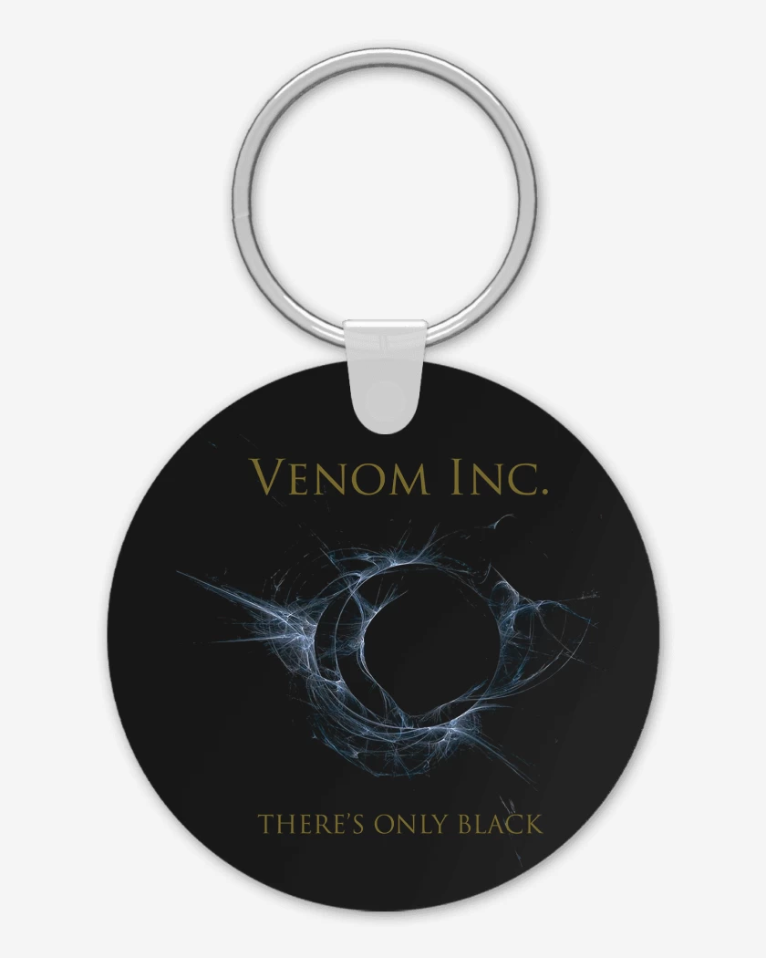Llavero Venom Inc Theres Only Black
