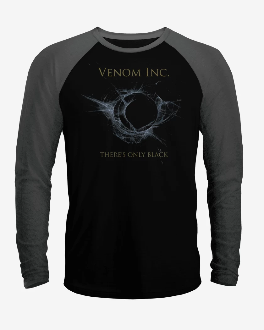 Polera Raglan Venom Inc Theres Only Black