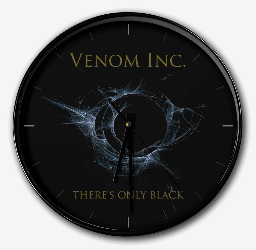 Reloj Negro de Venom Inc Theres Only Black