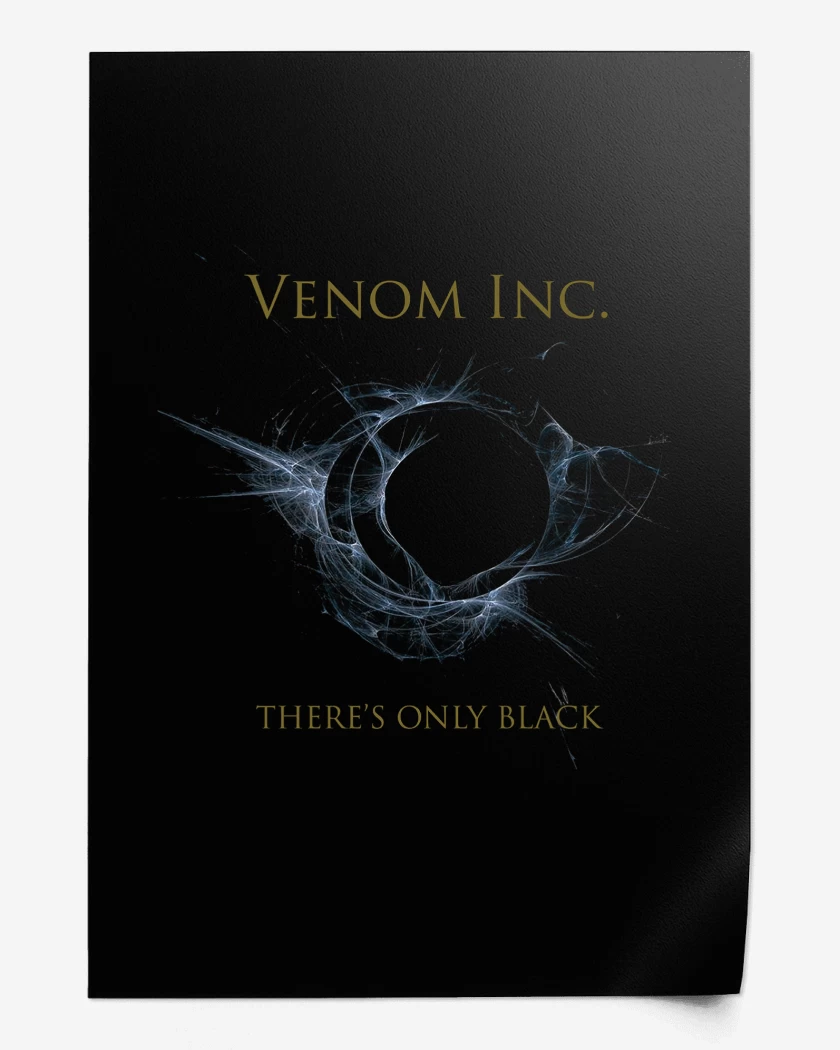Print Venom Inc Theres Only Black