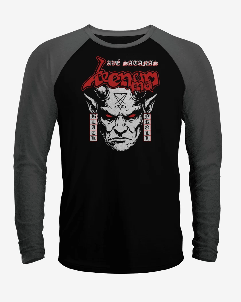 Polera Raglan Venom Inc Ave Satanas