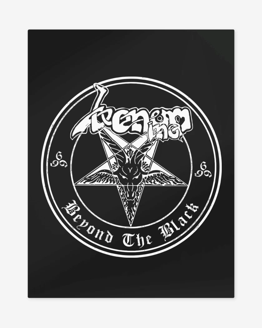 Print metalico Negro de Venom Inc Beyond