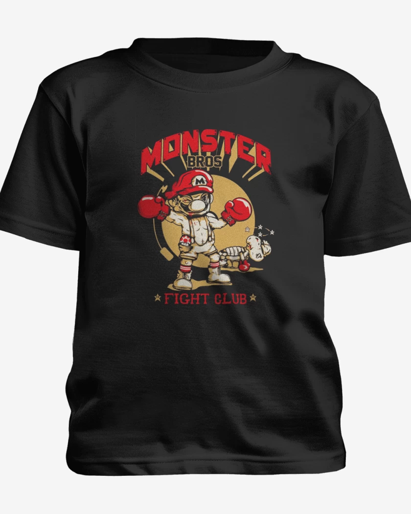 Polera de niño Negro de Monster bross