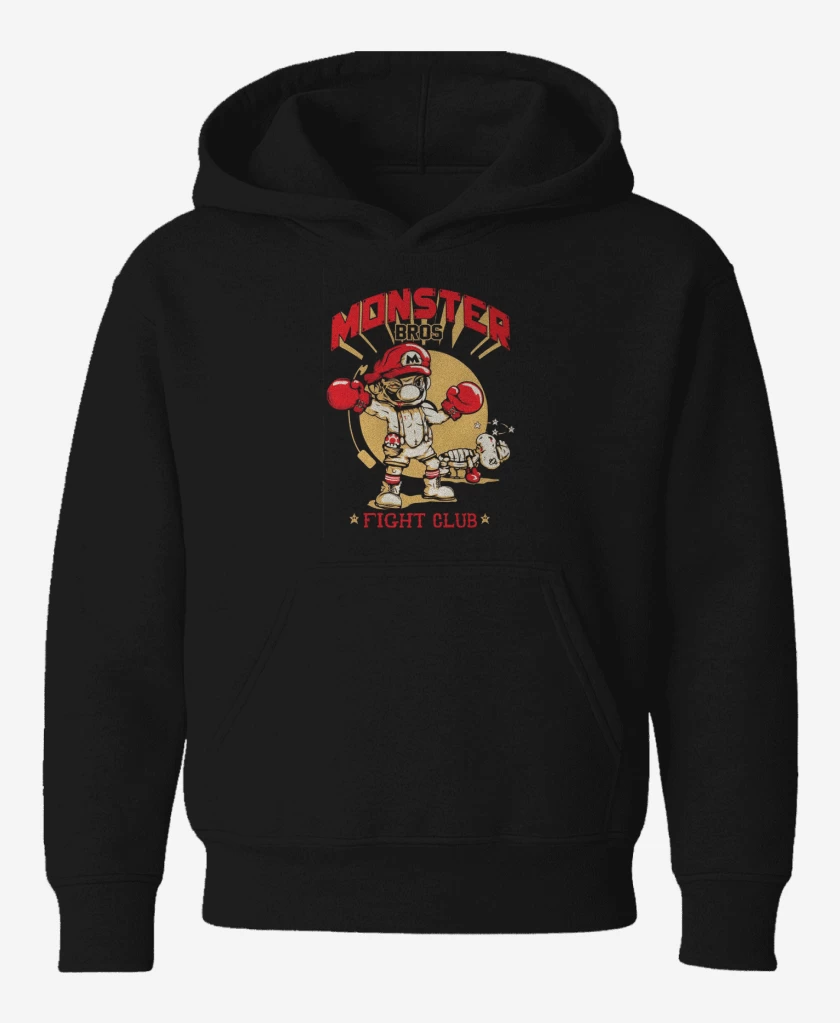 Poleron de niño Negro de Monster bross