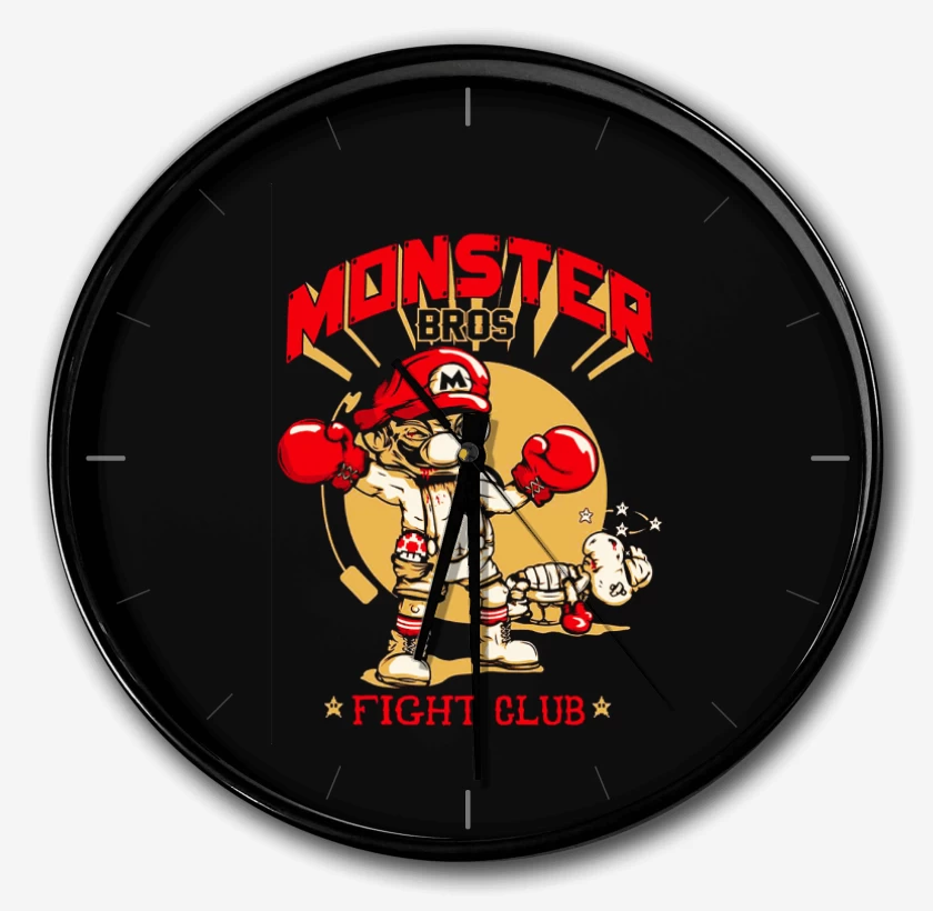 Reloj Negro de Monster bross
