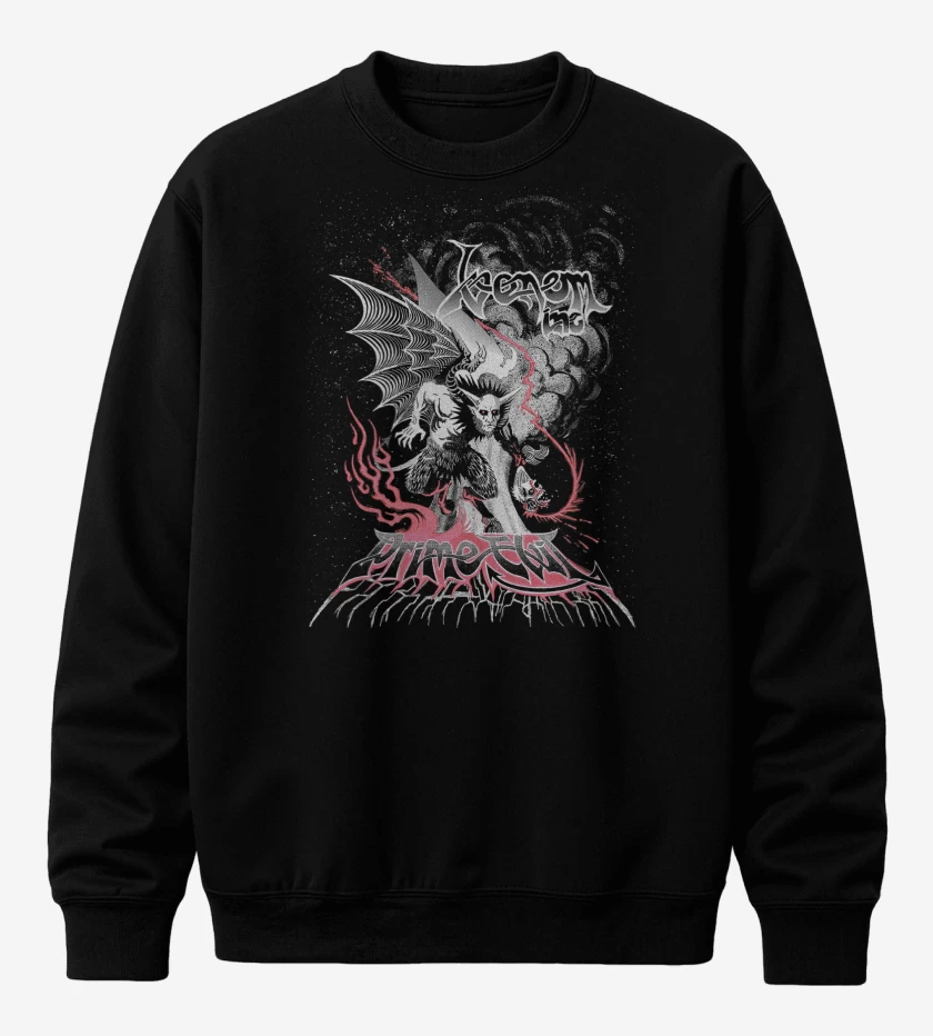 Poleron polo Negro de Venom Inc Prime