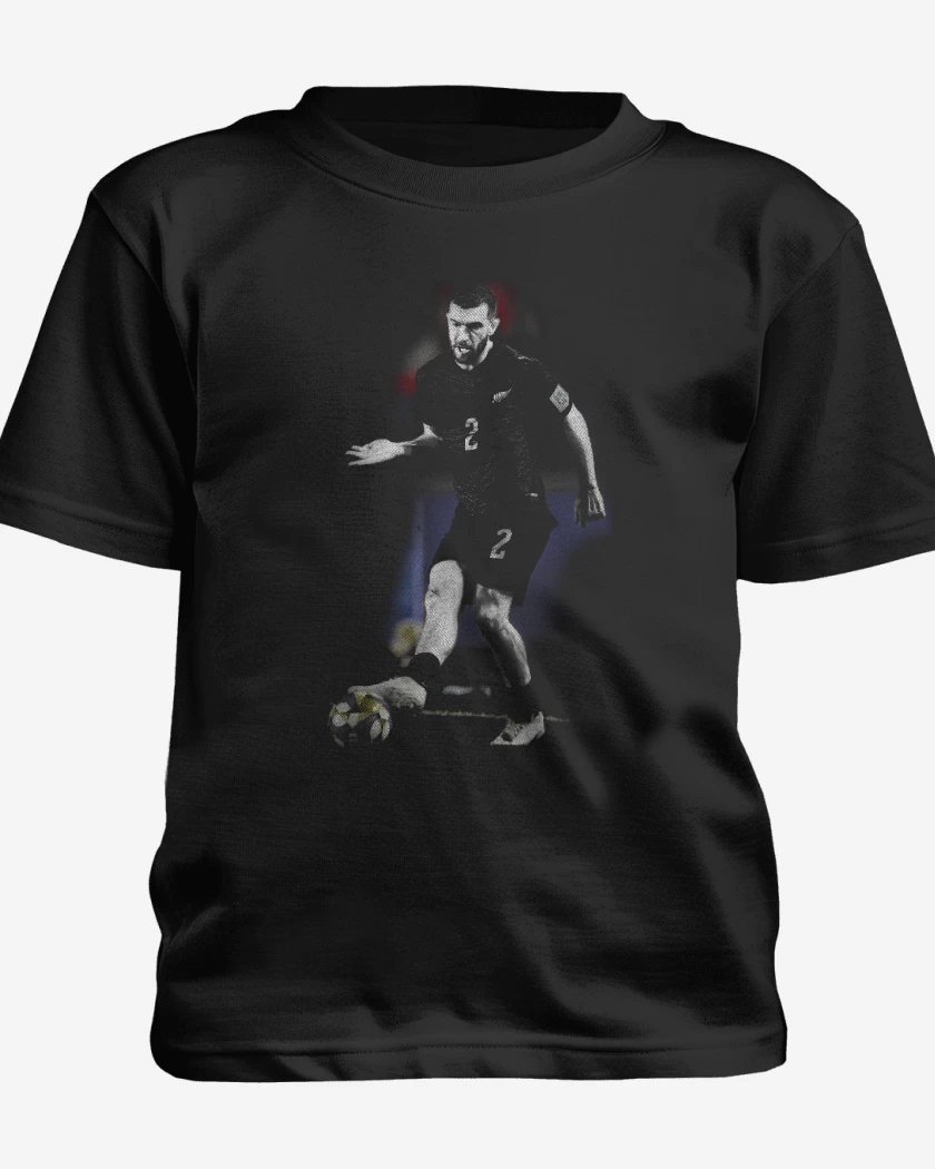 Polera de niño Negro de Tim Payne Nueva Zelanda