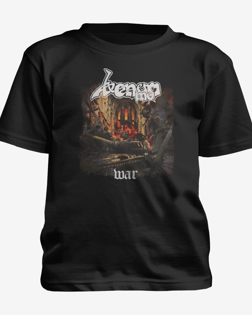 Polera de niño Negro de Venom Inc War