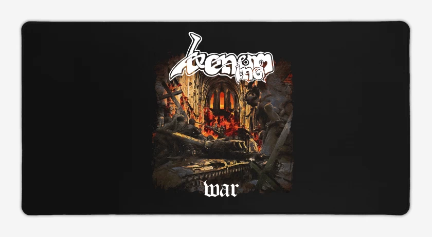 Mouse pad Gamer Negro de Venom Inc War