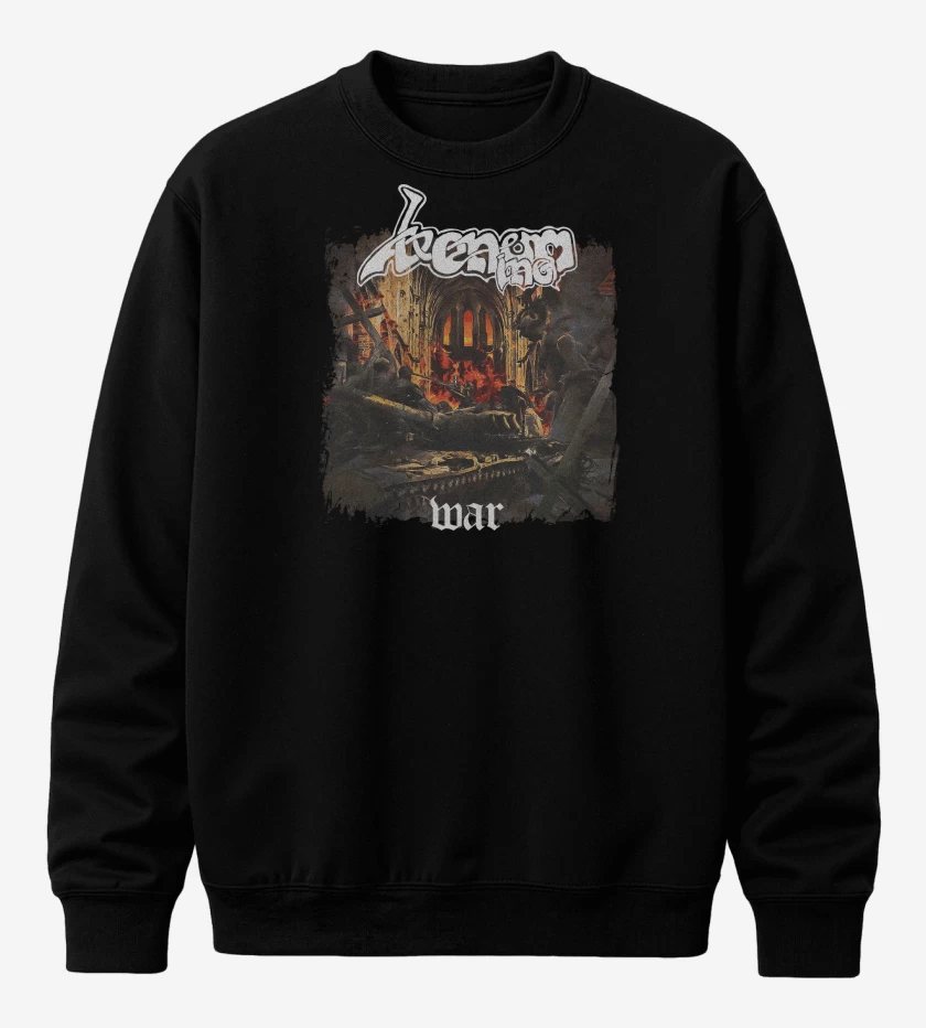 Poleron polo Negro de Venom Inc War