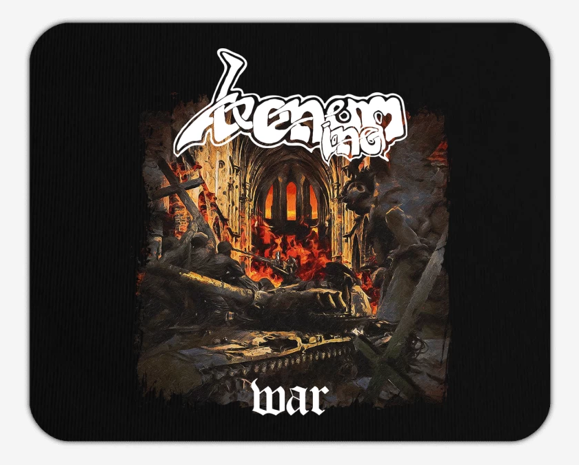 Mousepad Negro de Venom Inc War