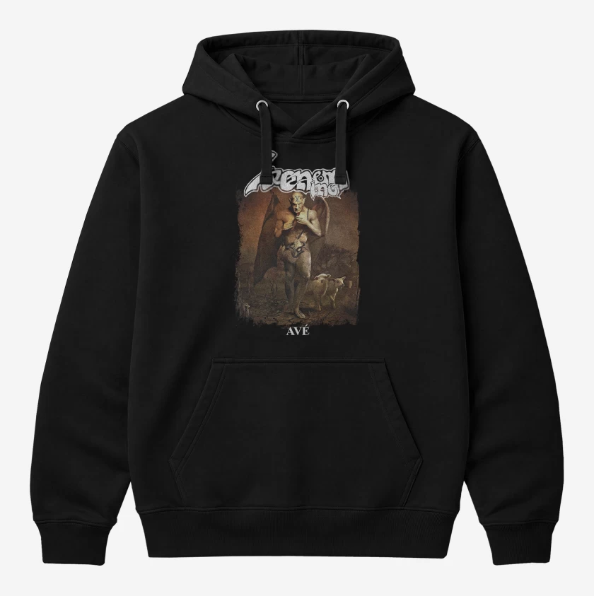 Polerón Canguro Negro de Venom Inc Avé