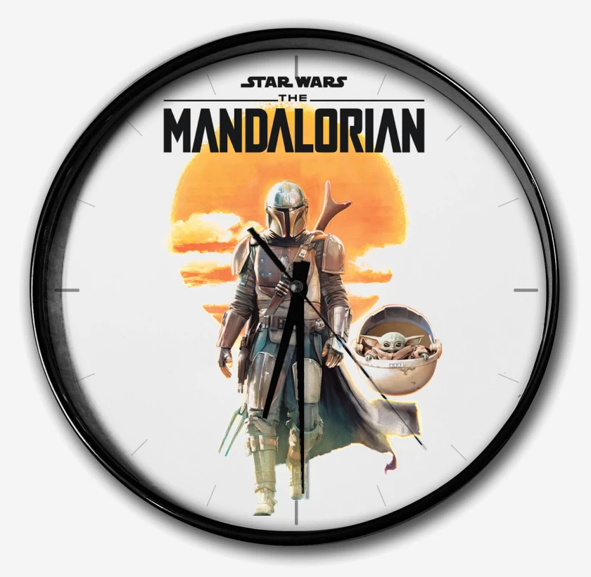 Reloj Blanco de Mandalorian Mando