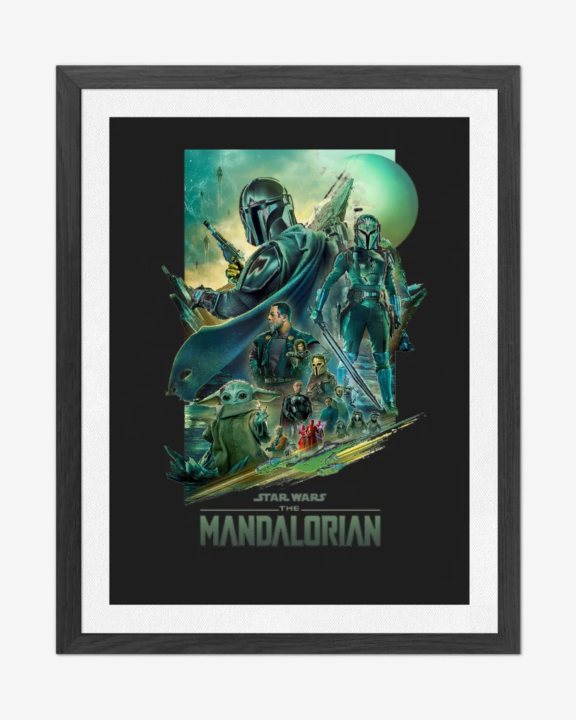 Cuadro decorativo Negro de Mando 3