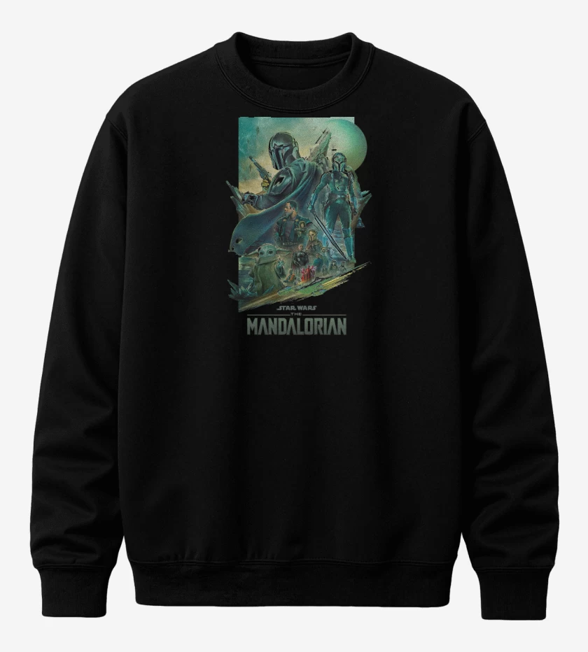 Poleron polo Negro de Mando 3