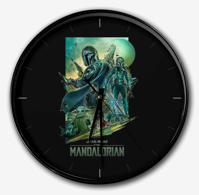 Reloj Negro de Mando 3