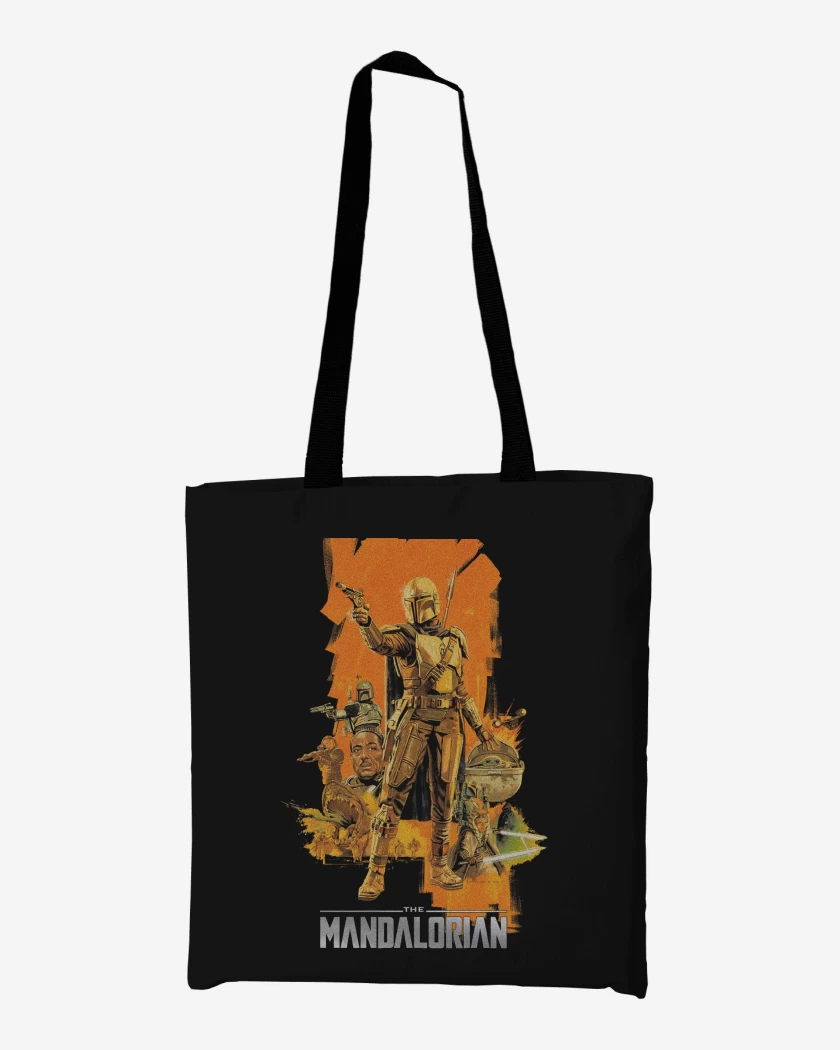 Totebag Negro de Mandalorian 4