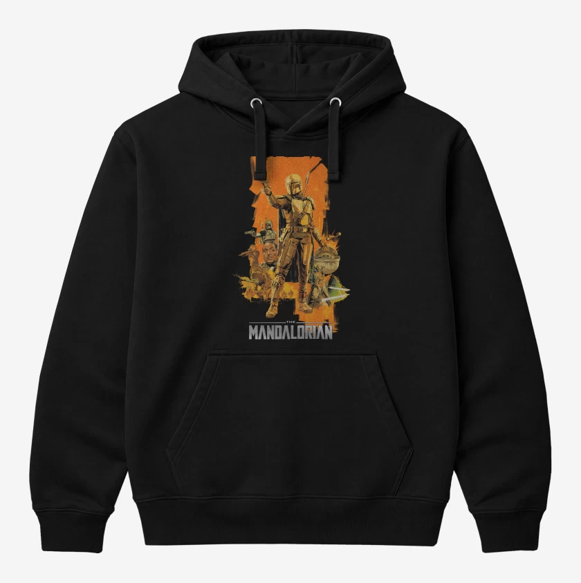 Polerón Canguro Negro de Mandalorian 4