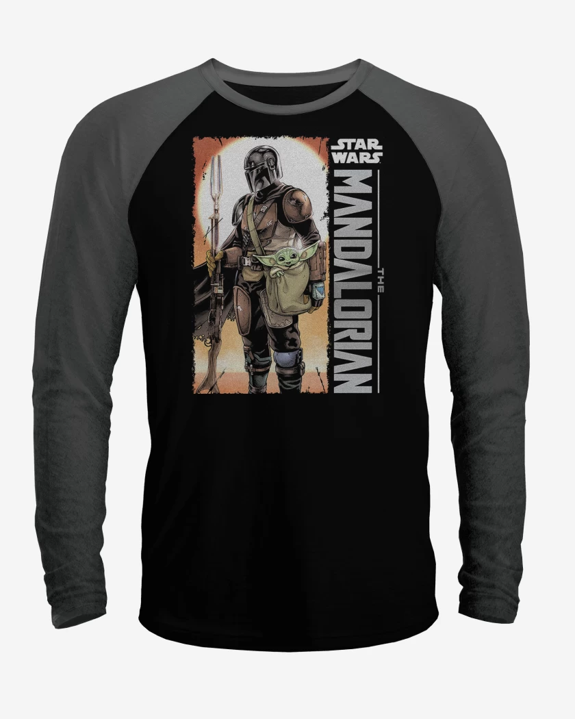 Polera Raglan El Mandalorian