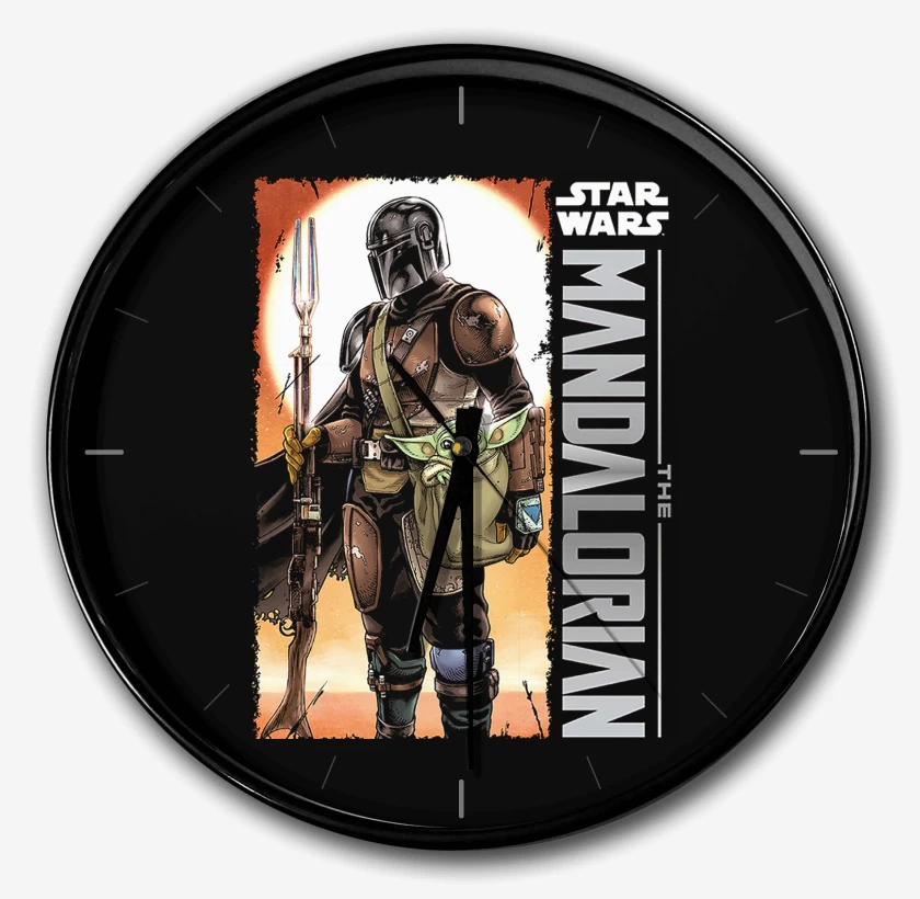 Reloj Negro de El Mandalorian