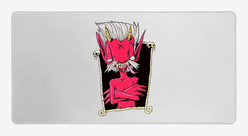 Mouse pad Gamer Blanco de MR. Sata