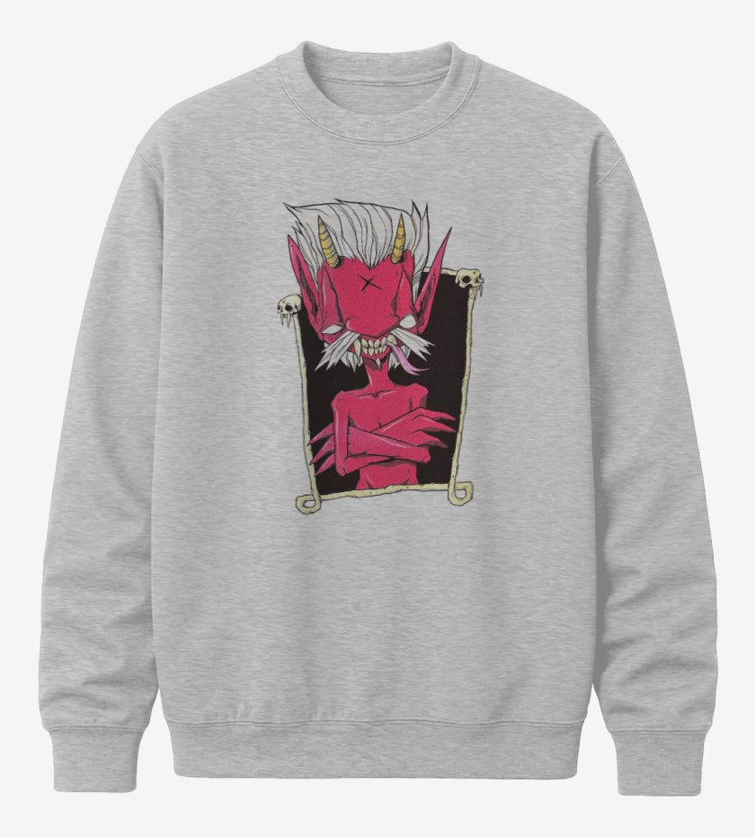 Poleron polo Gris Melange de MR. Sata