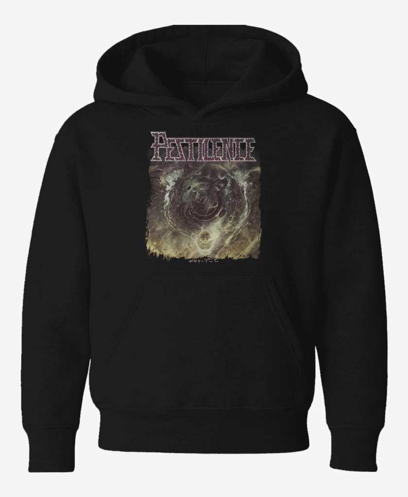 Poleron de niño Negro de Pestilence Exitivm